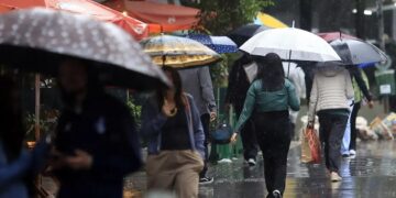 Chuvas fortes predominam nas regiões Sudeste e Centro-Oeste do país