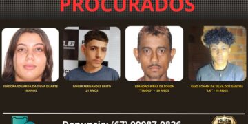 Procurados pelo envolvimento em homicídios consumados e tentados em Dourados