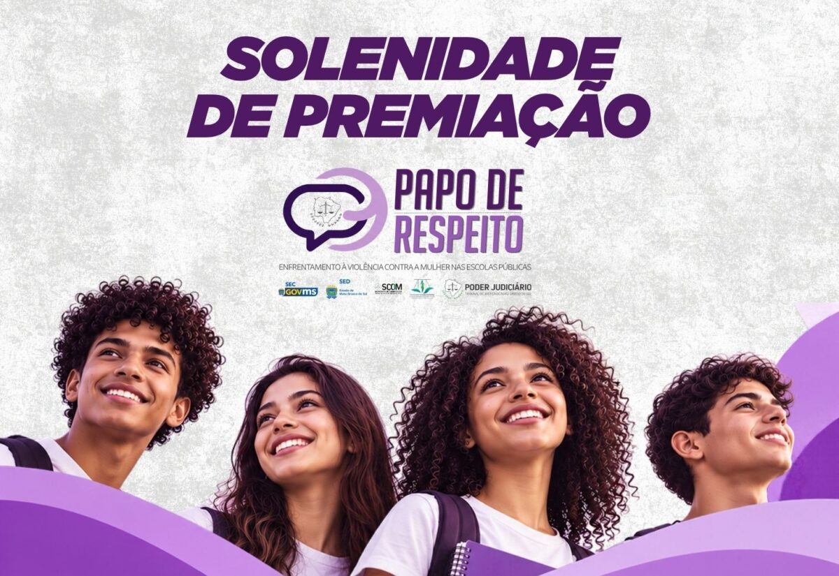 Projeto Papo de Respeito terá cerimônia de premiação nesta quarta-feira no TJMS